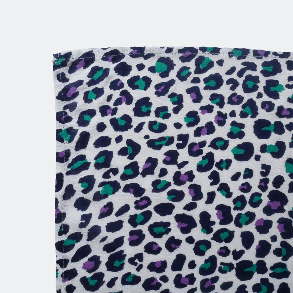 Leopard print baby comforter | Sensory print | Etta Loves